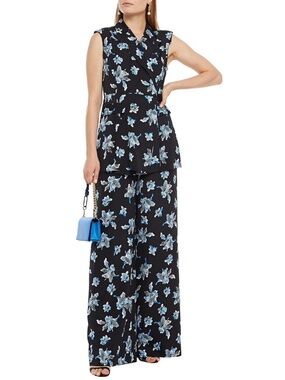 NWT Diane Von Furstenberg DVF Bernice Wrap Jumpsuit - size 2